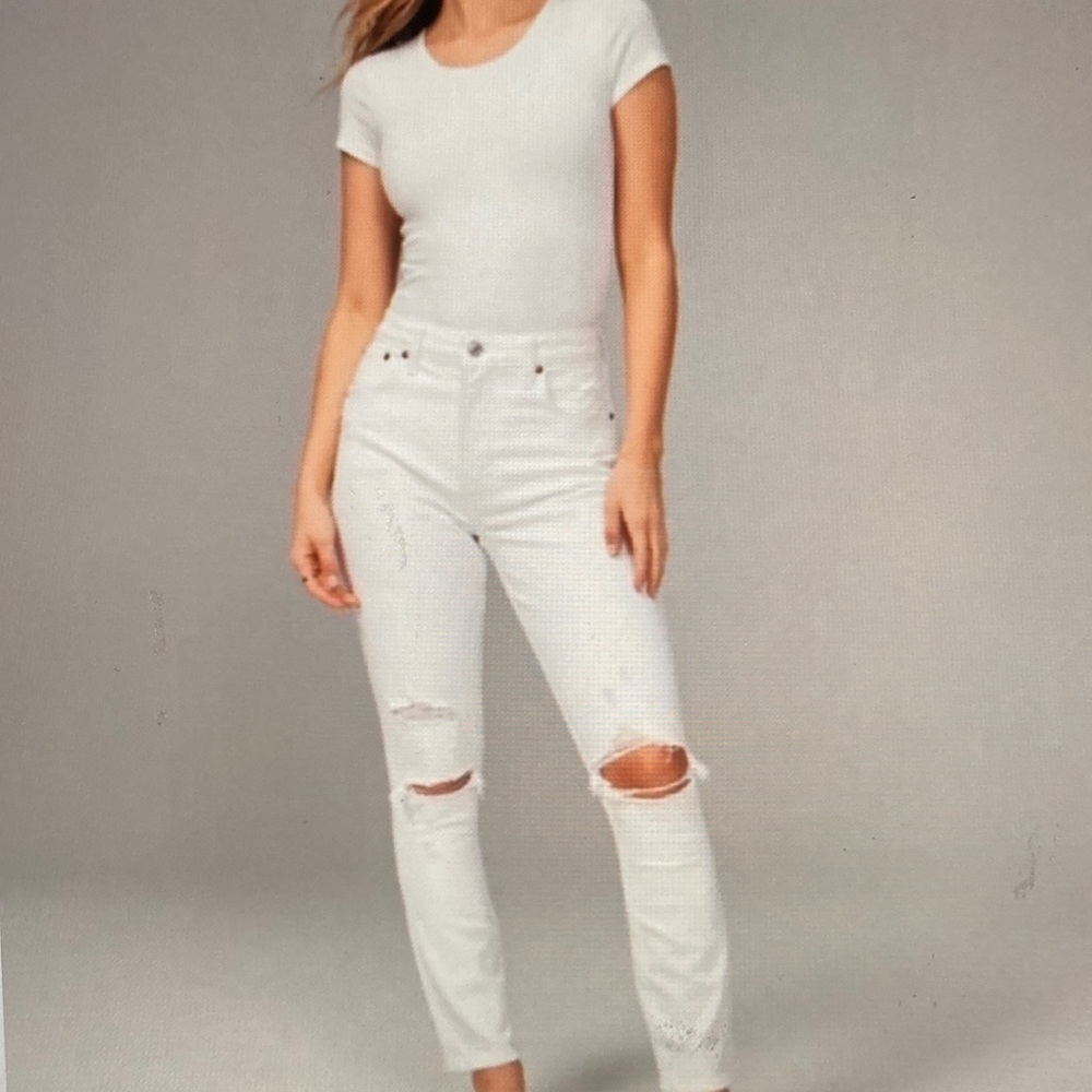 Abercrombie & Fitch High Rise Super Skinny